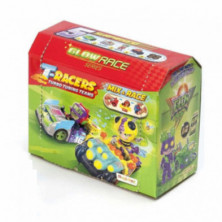 Imagen t-racers glow race car & racer