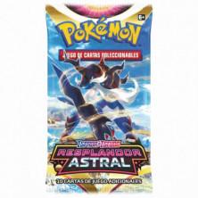 Imagen sobre 10 cartas resplandor astral jcc pokemon