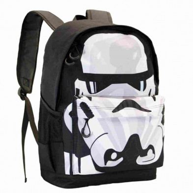 imagen 2 de star wars gris mochila eco 2.0 star wars trooper