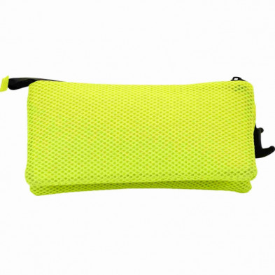 imagen 2 de oh my pop! amarillo estuche portatodo triple mesh