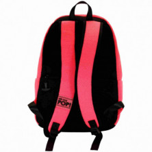 imagen 3 de oh my pop! rosa mochila mesh oh my pop! fucsia neo