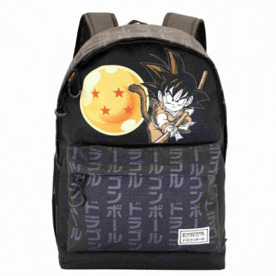 imagen 1 de dragon ball negro mochila eco 2.0 dragon ball adv