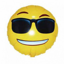 GLOBO POLIAMIDA SMILE GAFAS 45X51CM