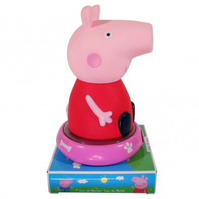 LAMPARA DE NOCHE FIGURA 3D PEPPA PIG