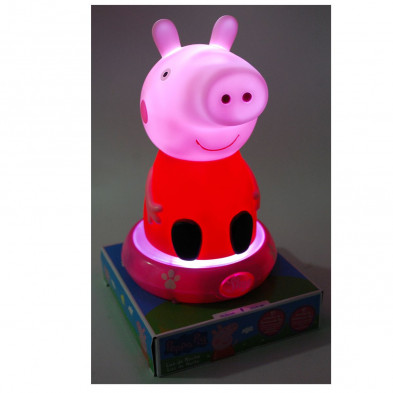LAMPARA DE NOCHE FIGURA 3D PEPPA PIG