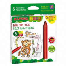 Imagen estuche 6 ceras alpino baby - la jungla