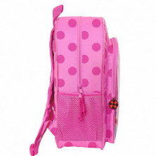 imagen 2 de mochila de 33 cm adaptable carro ladybug