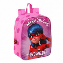 Imagen mochila guarderia adaptable carro ladybug