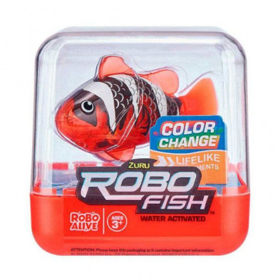 Imagen pez robótico robofish rojo