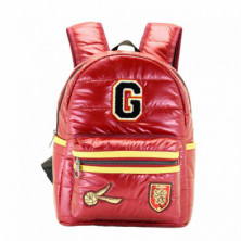 imagen 1 de mochila harry potter rojo 32cm