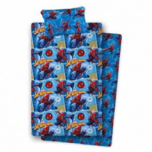 Imagen juego de sabanas spiderman 105cm