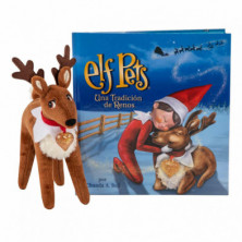 PELUCHE RENO Y CUENTO - THE ELF ON THE SHELF