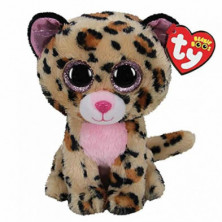 PELUCHE BEANIE BOOS LEOPARDO LIVVIE 15CM TY