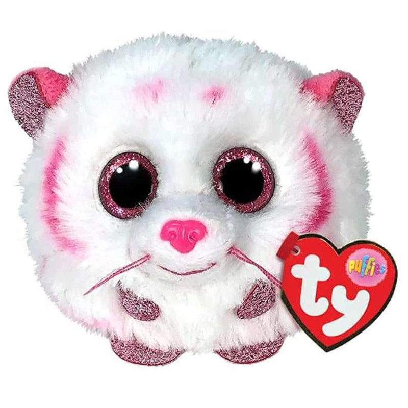Peluche puffies tiger tabor ty 10cm hipergol