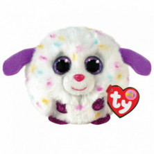 PELUCHE PUFFIES MUNCHKIN DOG TY 10CM