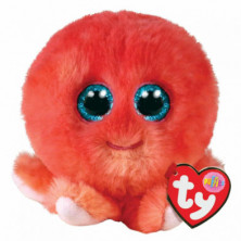 Imagen peluche puffies sheldon octopus ty 10cm