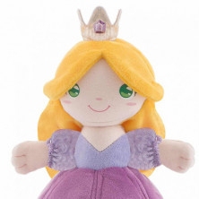 imagen 1 de muñeca de tela princesa ametista trudi 25x15x8cm