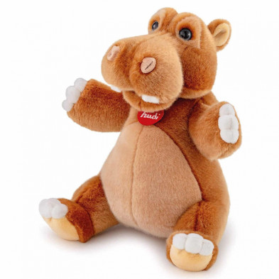 imagen 1 de peluche hipopótamo filippo trudi 29x19x23cm