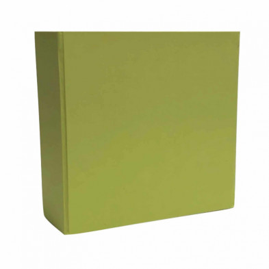 imagen 1 de caja automontable iman verde con oro 16x16x6cm
