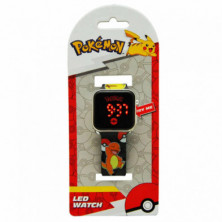 RELOJ LED POKEMON