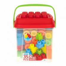 CUBO 35 PIEZAS COLOR BLOCK