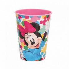 Imagen vaso plástico minnie mouse 260ml pack 6 unidades