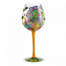 Imagen copa de vino superbling sugar skulls lolita