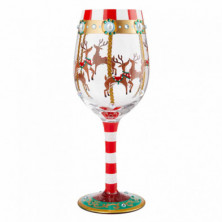 Imagen copa de vino reeindeer carrousell lolita