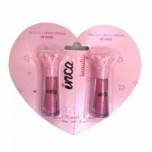 PACK 2 LIP GLOSS EN ENVASE DE CORONAS