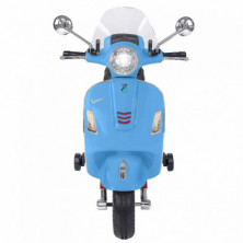 MOTO VESPA GTS SUPER SPORT AZUL ELÉCTRICA 12V