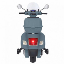 imagen 2 de moto vespa gts super sport gris eléctrica 12v