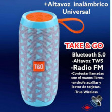 ALTAVOZ SPEAKER TOWER 5.0 AZUL CIELO BLUETOOTH