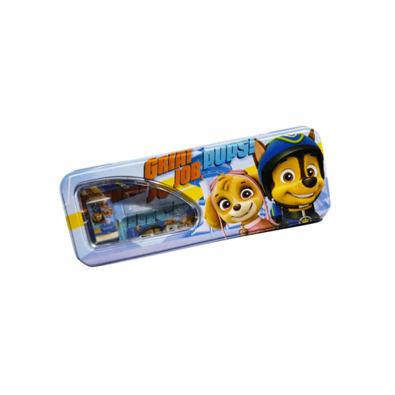 Imagen plumier metal 6 pzas paw patrol