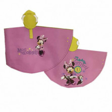 PONCHO MINNIE COLOR ROSA CUTE PVC 