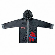 Imagen impermeable spiderman talla 4