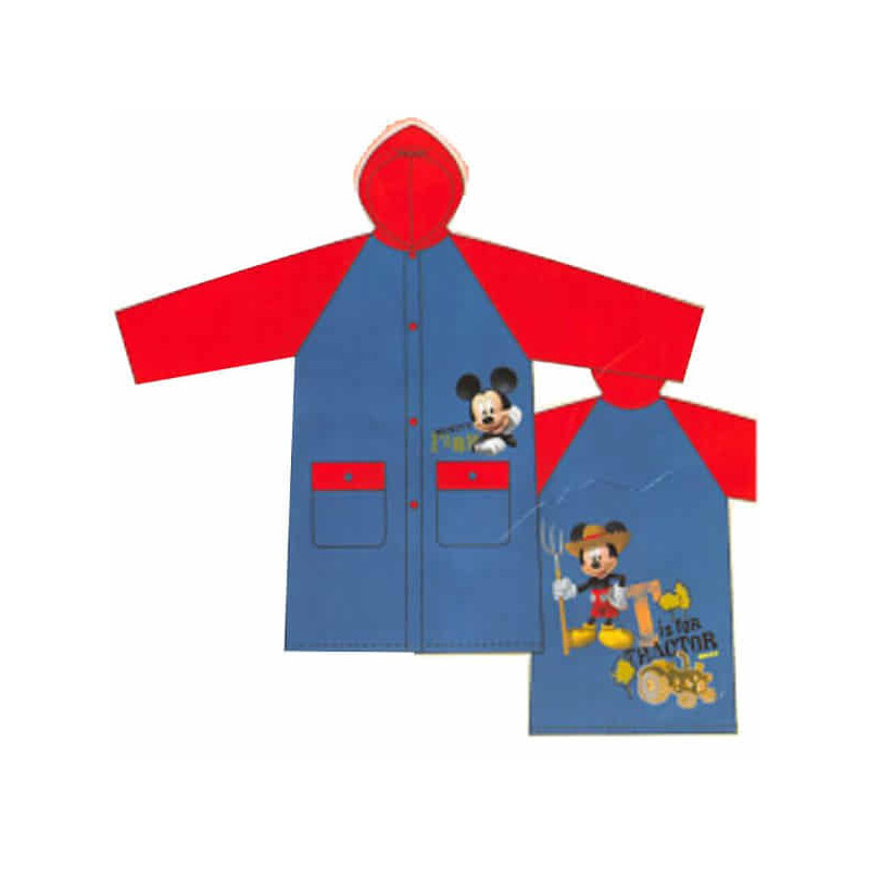 Imagen IMPERMEABLE MICKEY MOUSE AZUL TALLA 6