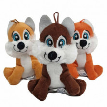 SET DE 3 PELUCHES DE PERROS DE 15 CM