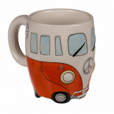 Imagen 3 taza camper bus 13x10cm surtida