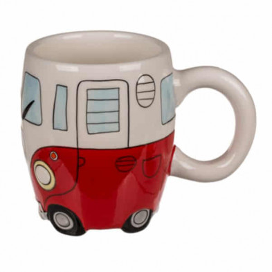 Imagen 4 taza camper bus 13x10cm surtida