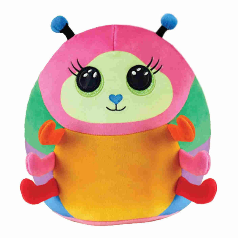 Imagen peluche squish nessa oruga ty 25cm