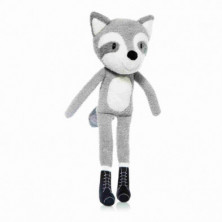 PELUCHE MAPACHE CON PATAS LARGAS 40CM