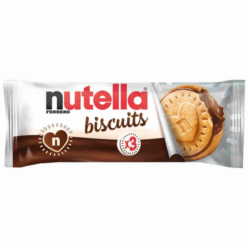 Imagen galletas nutella biscuits ferrero 28u