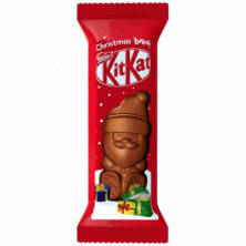 Imagen chocolatina kit kat santa claus 29grs estuche 30u