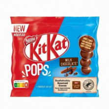 Imagen chocolatina kit kat pops nestlé 40gr caja 30u