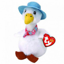 PELUCHE BEANIE BABIES JEMIMA DUCK 15CM