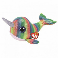 PELUCHE BEANIE BOOS NORI NARWHAL 15CM