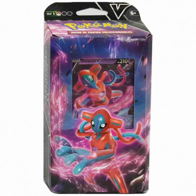 Colección Combate Deoxys Vmax y V-Astro TCG Cartas Pokemon en Español