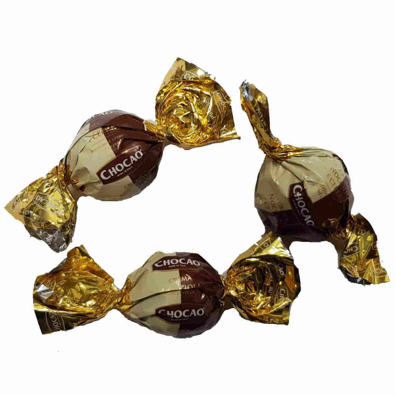 Imagen bombón chocao chocolate con leche y blanco 1kg Imagen bombón chocao chocolate con leche y blanco 1kg