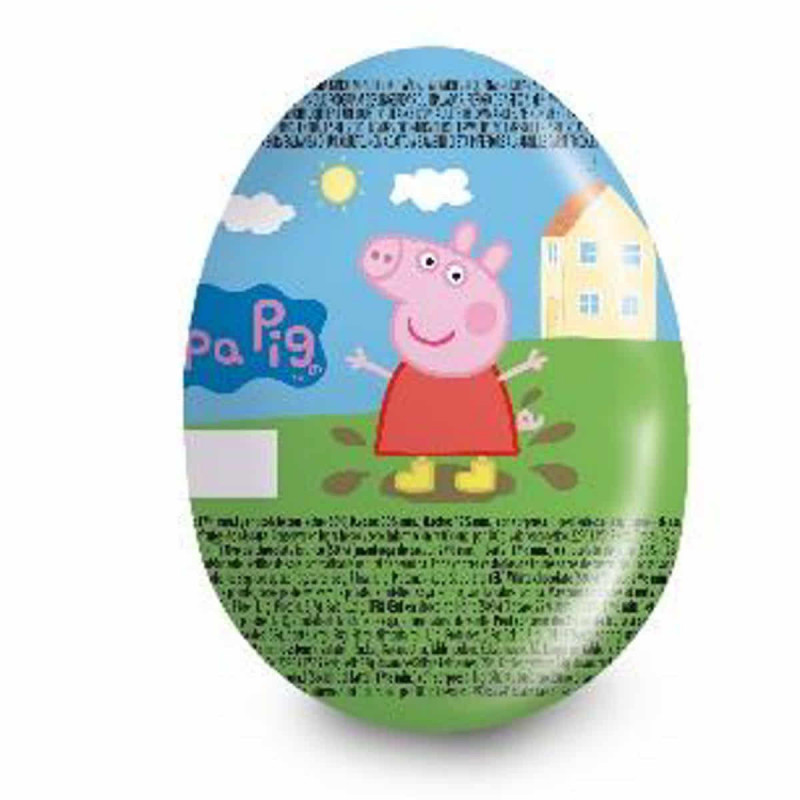 Huevo de Chocolate Peppa Pig Paquete de 24 unidades de 20 gramos
