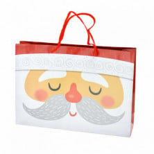 BOLSA REGALO PAPA NOEL 34X24X8,5CM